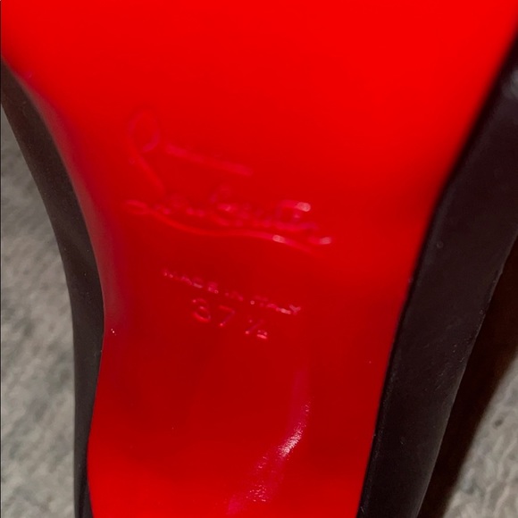 Christian Louboutins BNIB calfskin leather booties - Picture 10 of 12